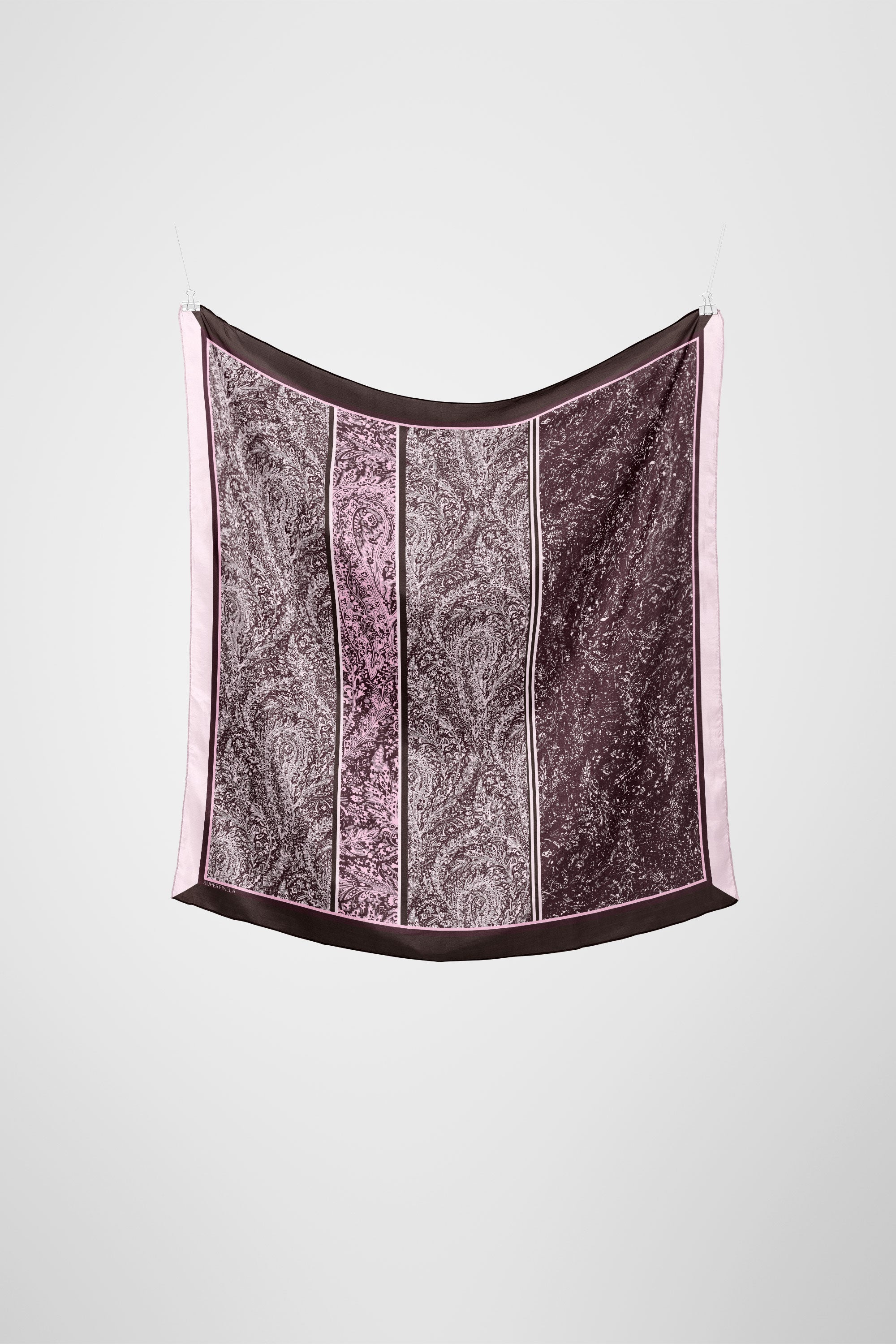 Mauve Harmony Yün Şal