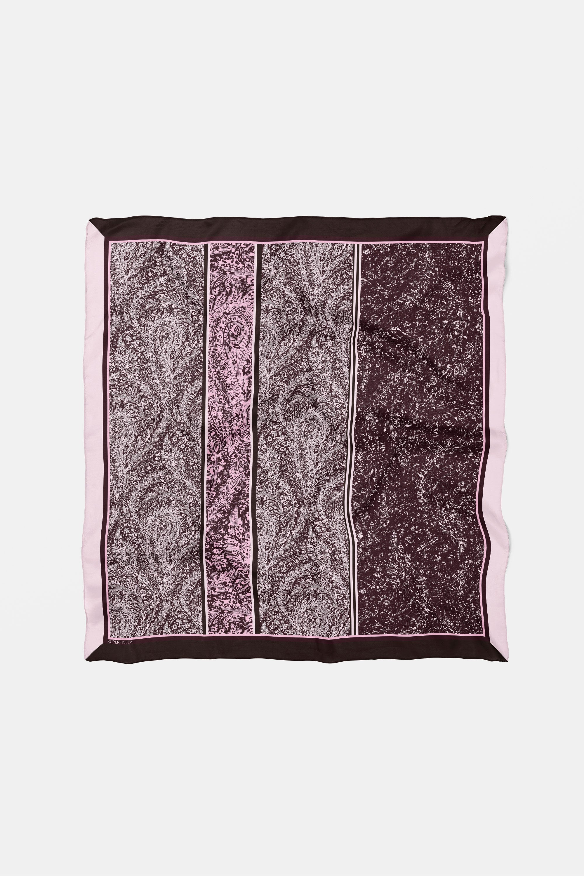 Mauve Harmony Yün Şal