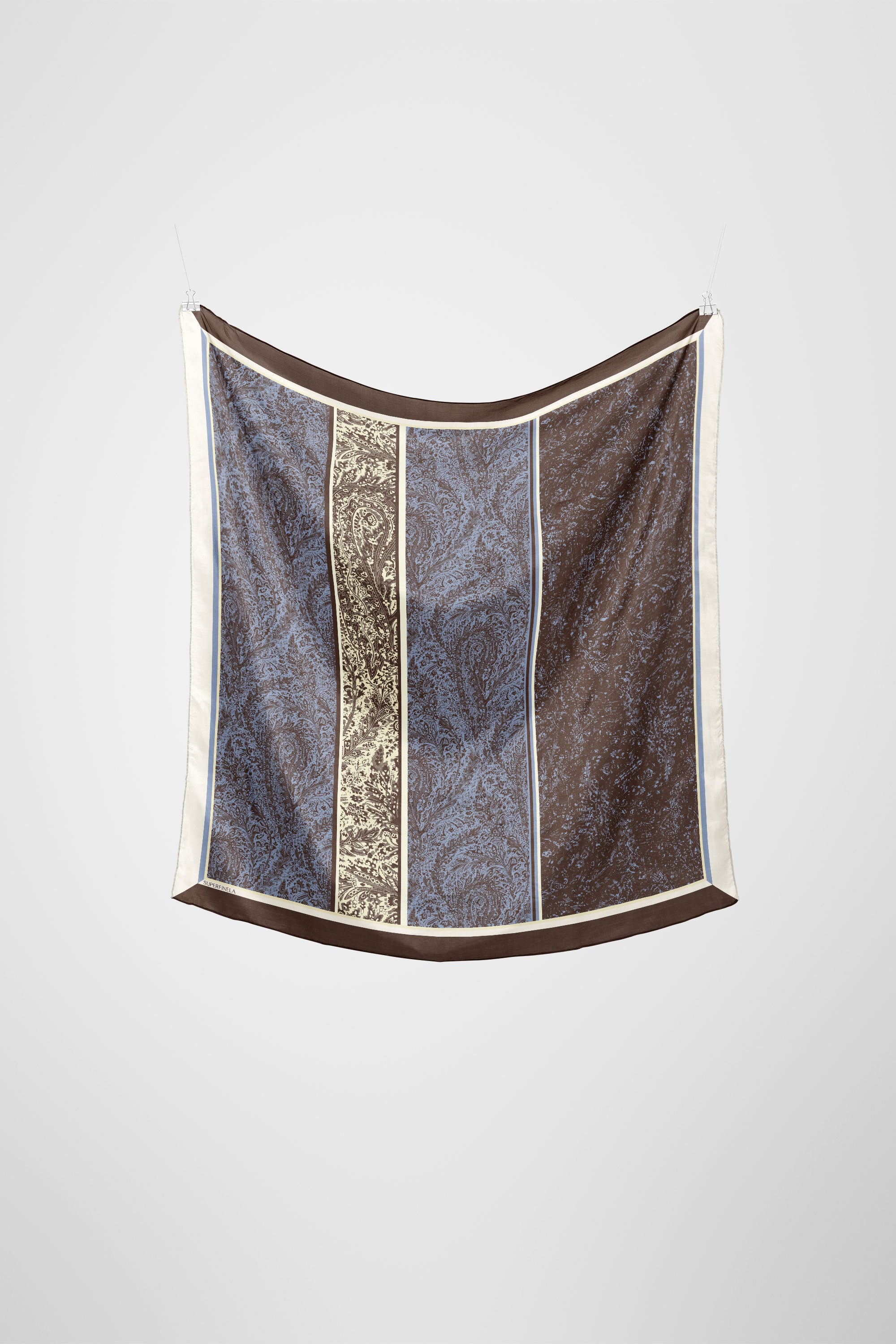 Blue Harmony Yün Şal