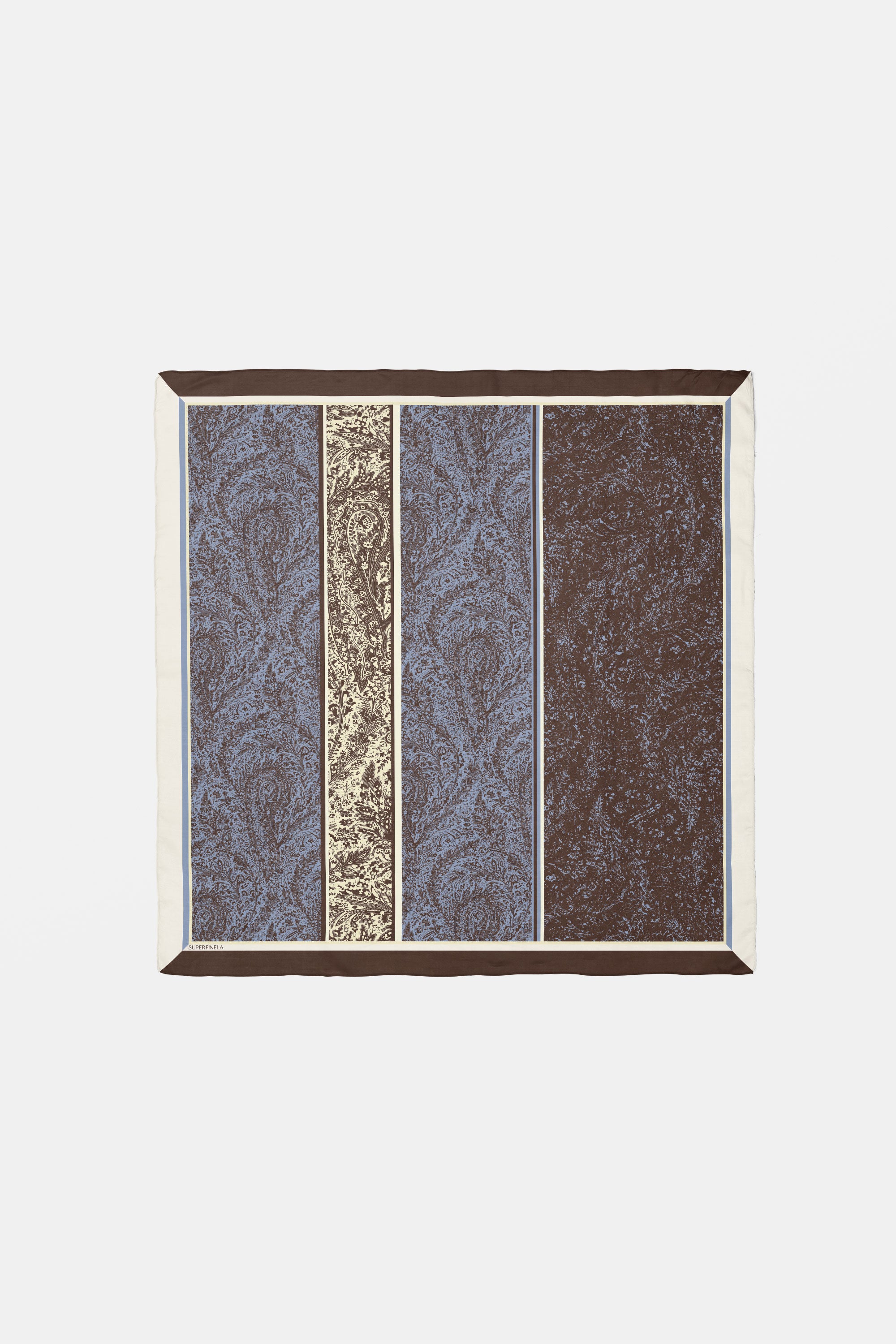 Blue Harmony Yün Şal