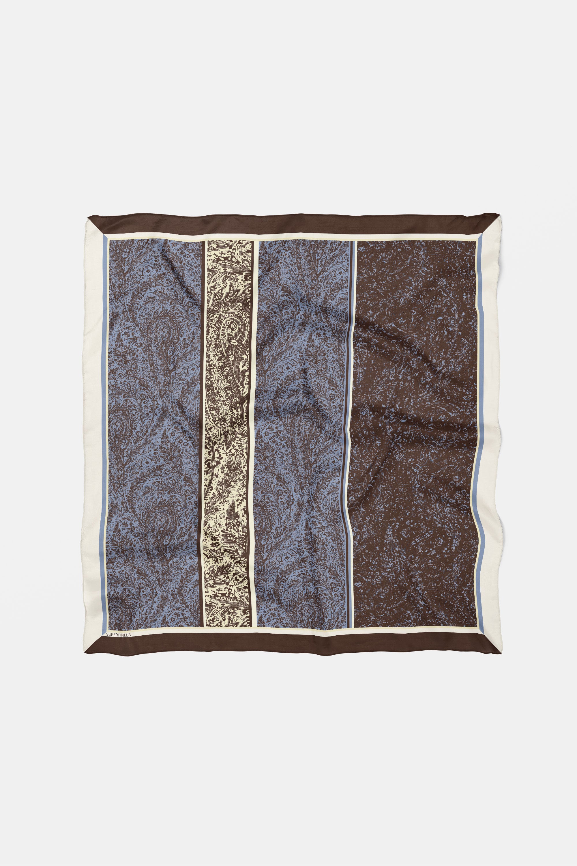 Blue Harmony Yün Şal