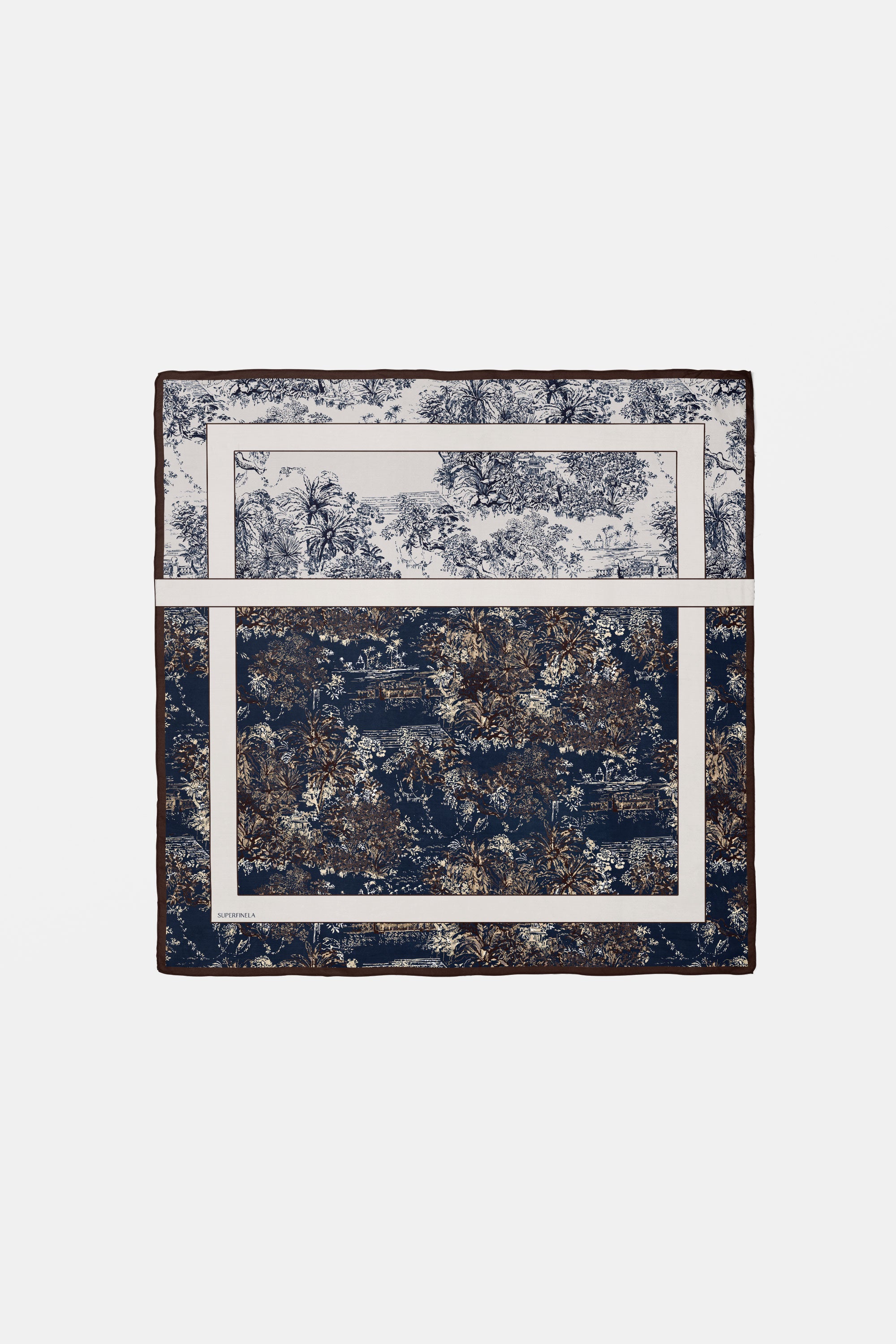 Midnight Garden Yün Şal