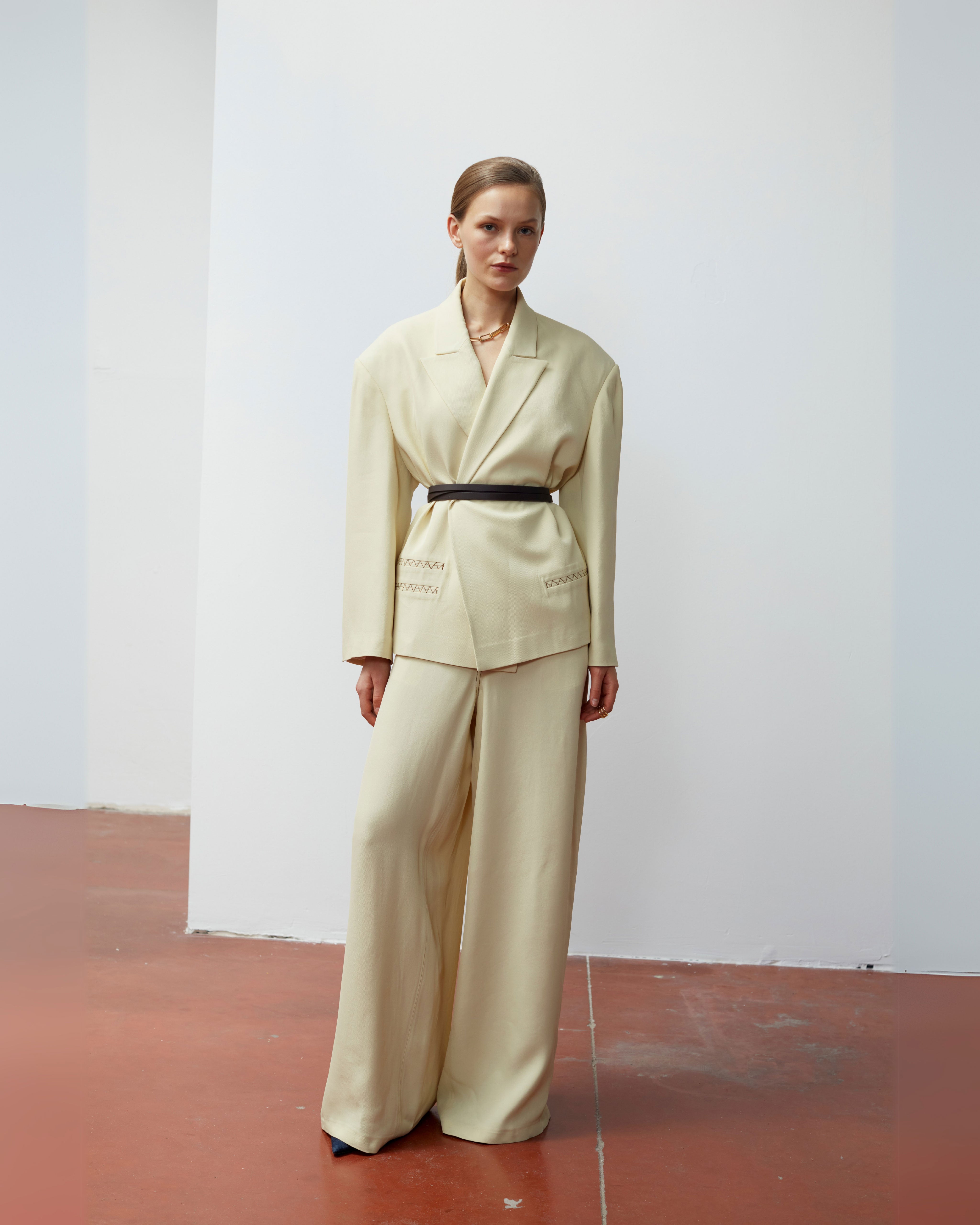 Wide Leg Trousers